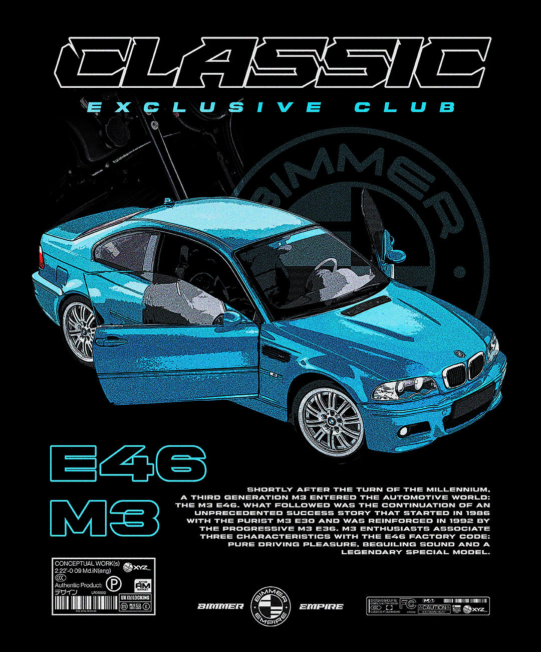 E46 M3 Poster