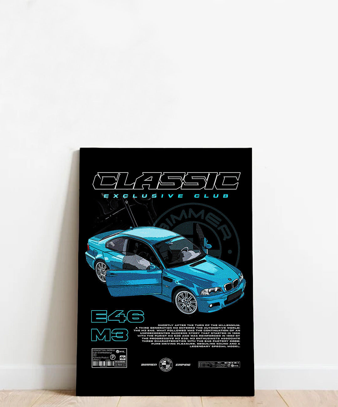 E46 M3 Poster