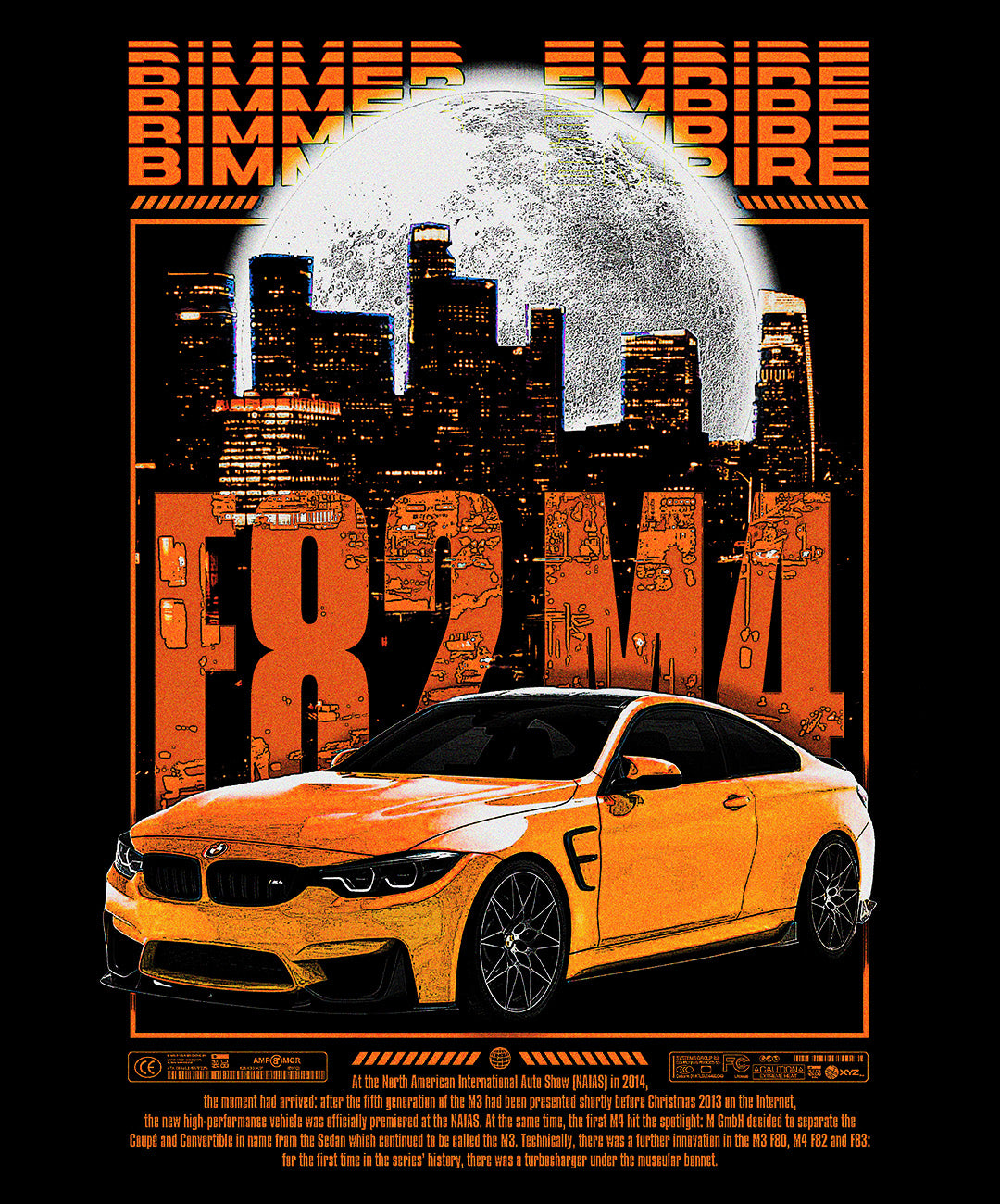 F82 M4 Poster