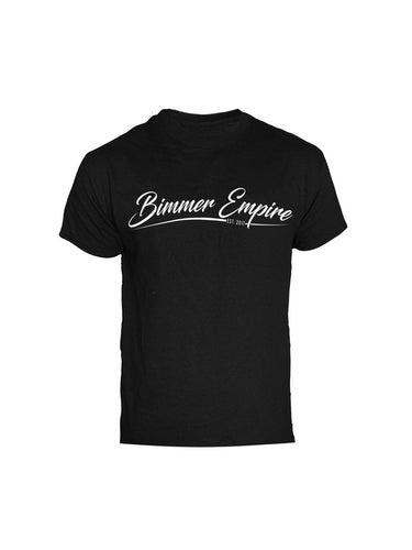 Bimmer Empire Black Cursive Shirt
