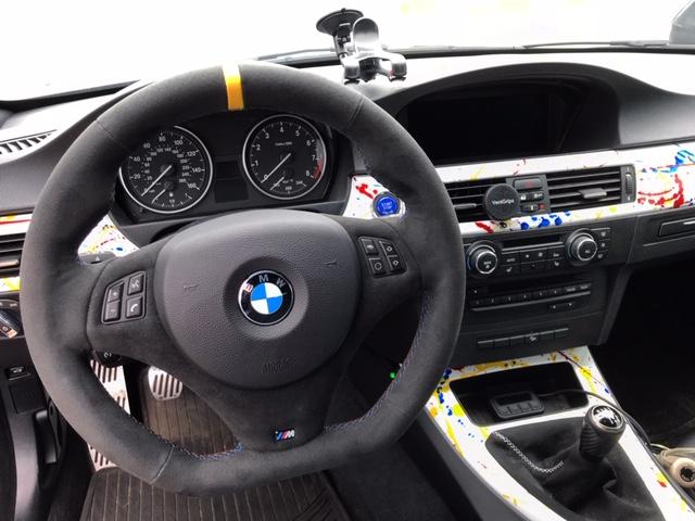 BMW M Performance Carbon Fiber Alcantara Manual shift knob