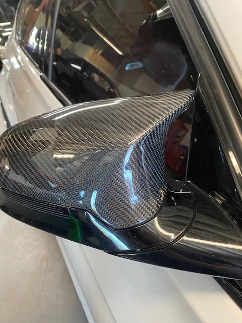 E9X/F8X M3 Carbon fiber mirror caps